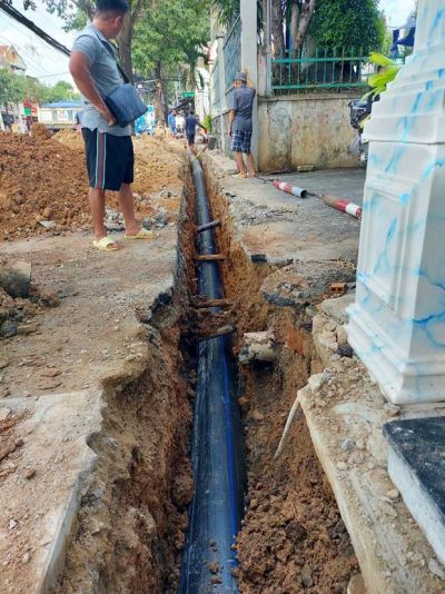 CONSTRUCTION OF HDPE OD315 PIPES IN DONG NAI PROVINCE