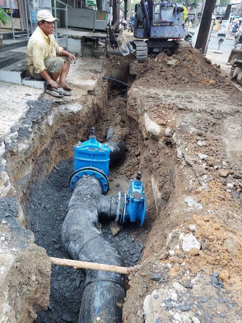 CONSTRUCTION OF HDPE OD315 PIPES IN DONG NAI PROVINCE